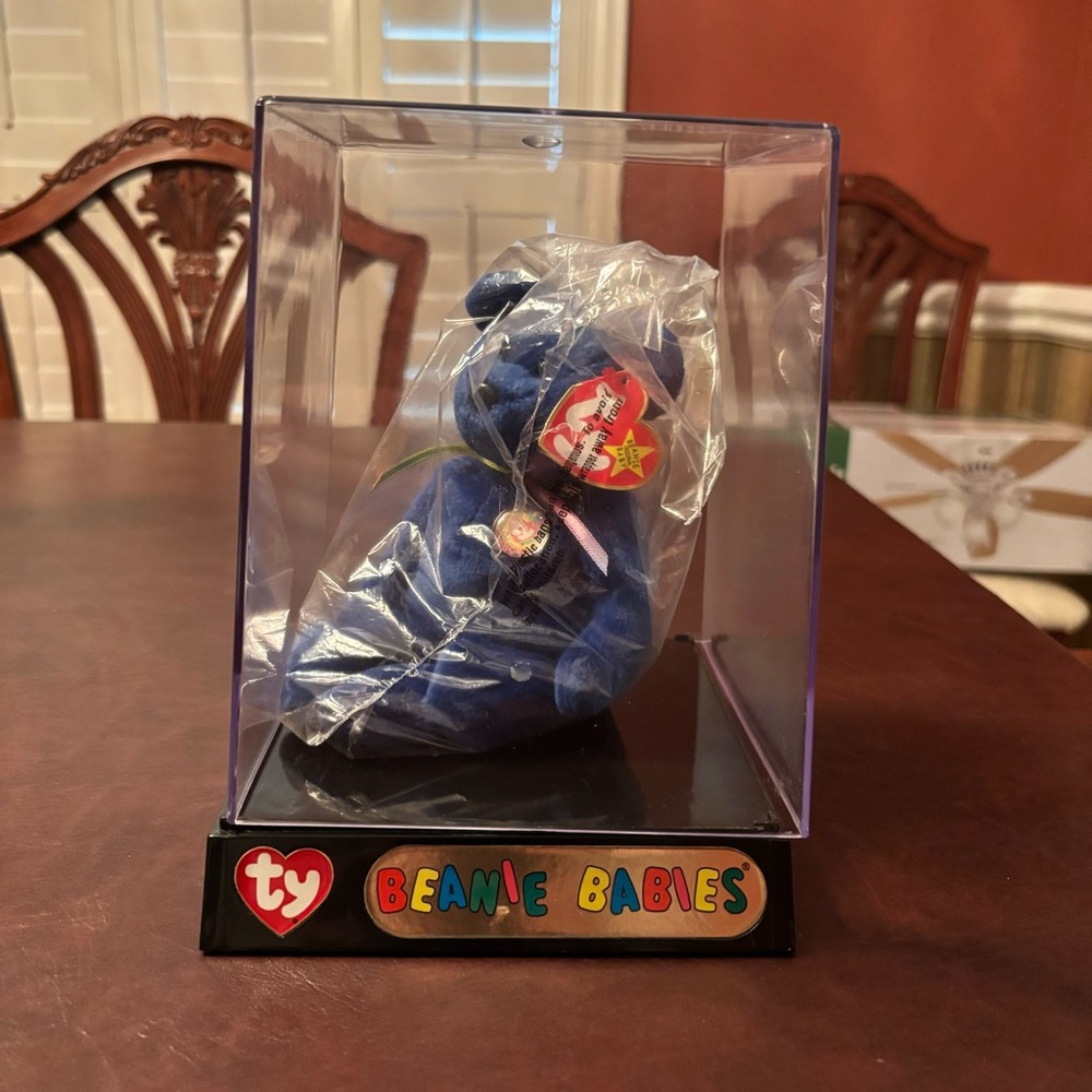 Rare Vintage ty Original Beanie Baby - Clubby 1998